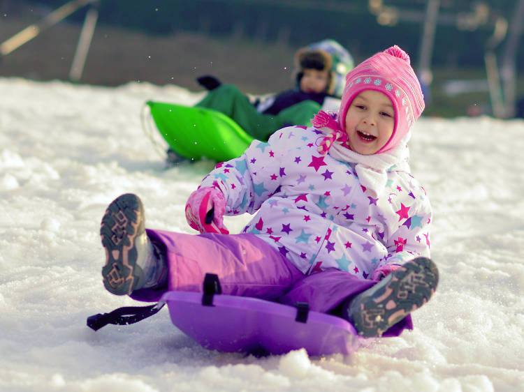 Sledding hills