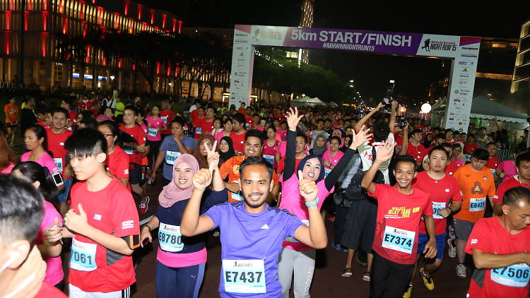 Men's Health Women's Health Night Run