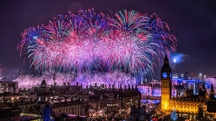 New Year’s Eve and New Year in London