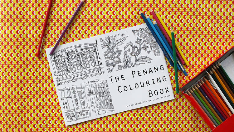 The Penang Colouring Book by We Are Artists