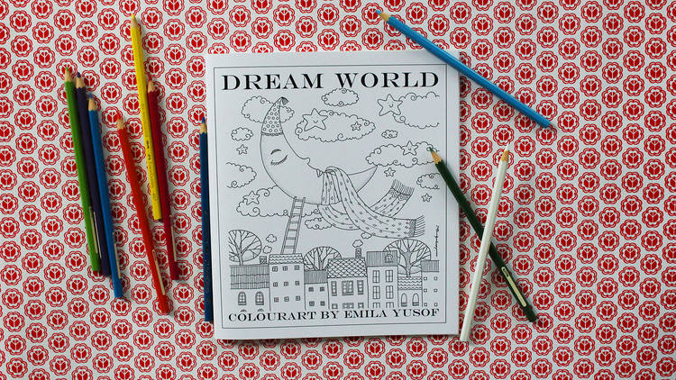 Dream World Colourart by Emila Yusof