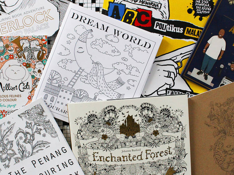 The best colouring books for adults