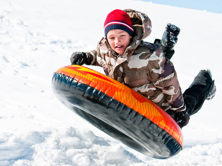 The best snow tubing near NYC