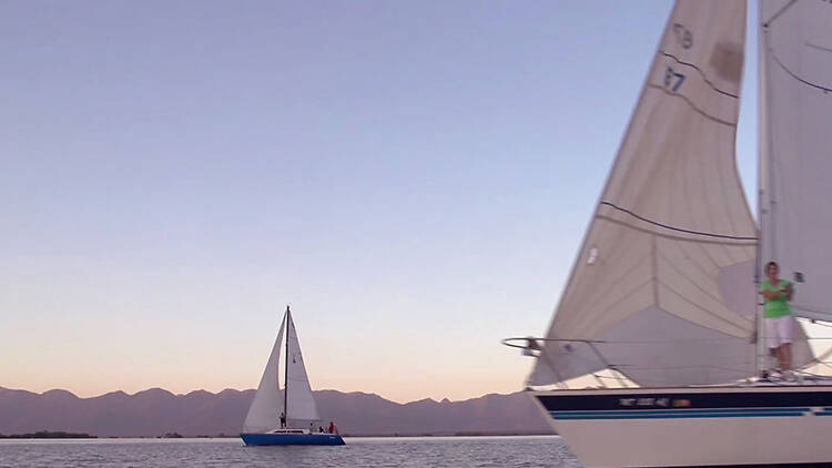 Sail on Flathead Lake