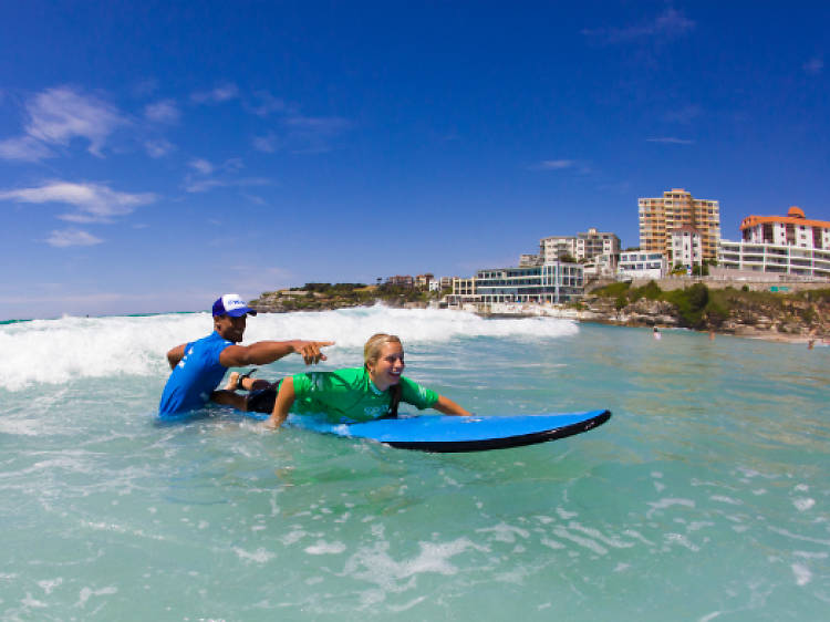 Hang ten at Bondi Beach with Let's Go Surfing