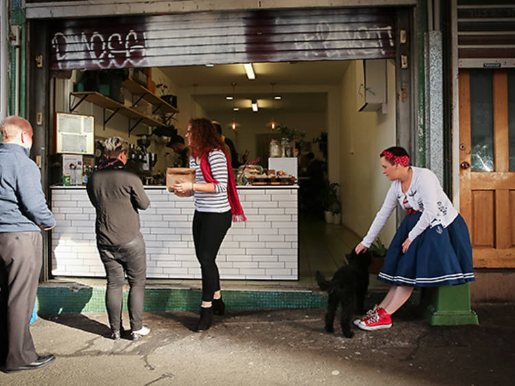 Saturday lunch: Share a sandwich at Scout's Honour