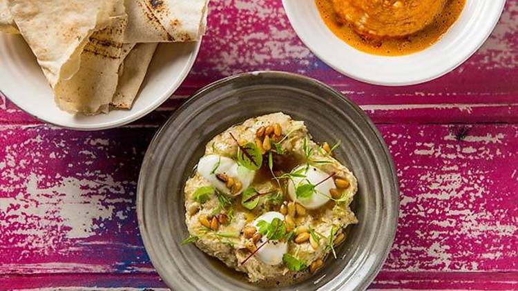 The hummus and babaghanoush from Thievery