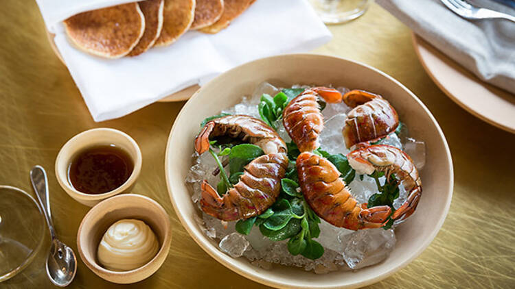 Yabbies at the Bennelong Cured and Cultured bar