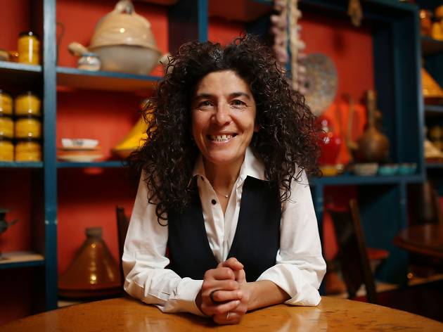 Hana Assafiri of Moroccan Soup Bar A portrait of Hana Assafiri, owner of Fitzroy restaurant Moroccan Soup Bar