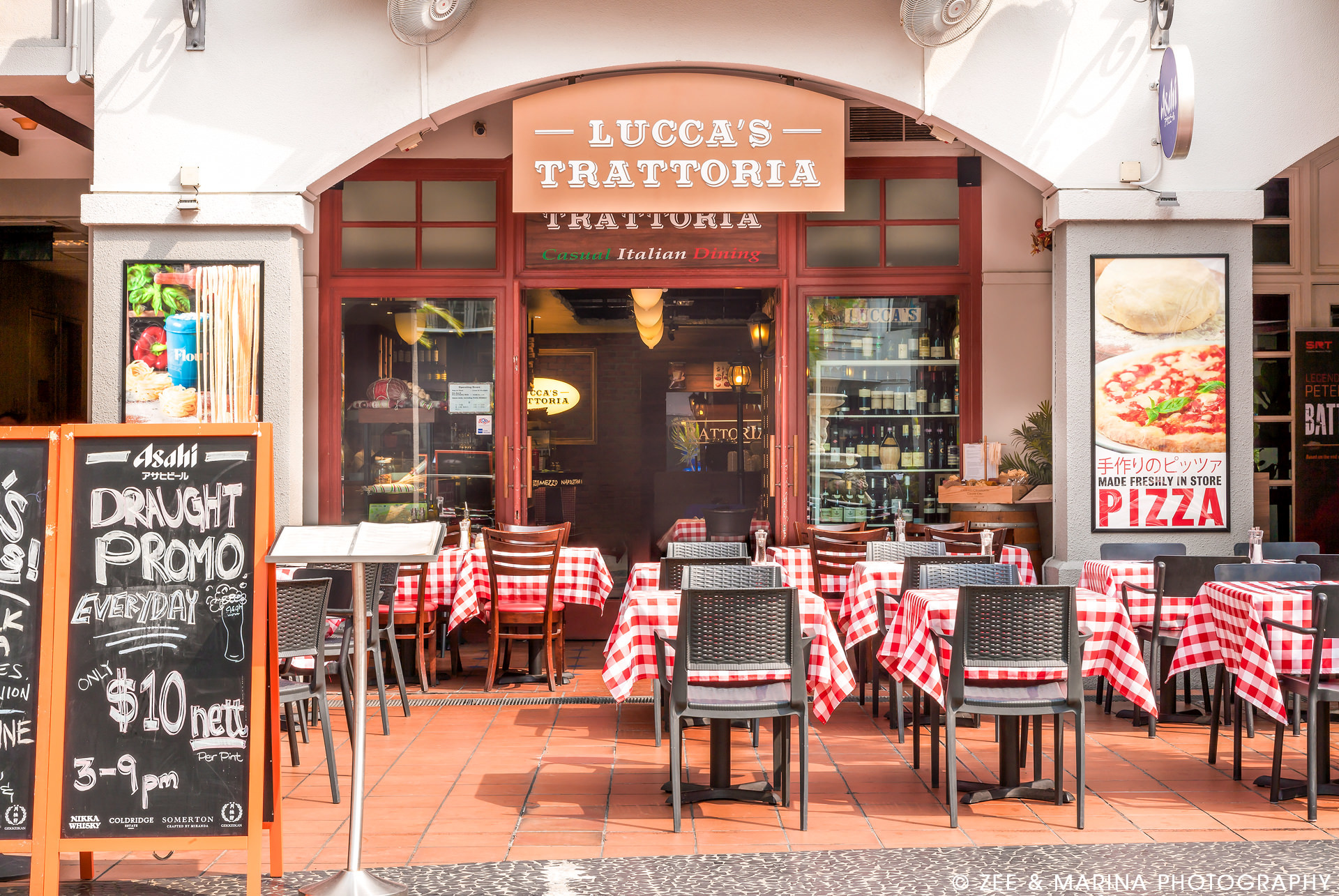 Luccas Trattoria | Restaurants in Raffles Place, Singapore