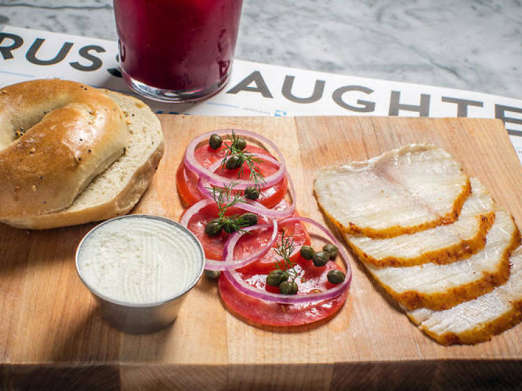 Order some bagels and lox at Russ & Daughters