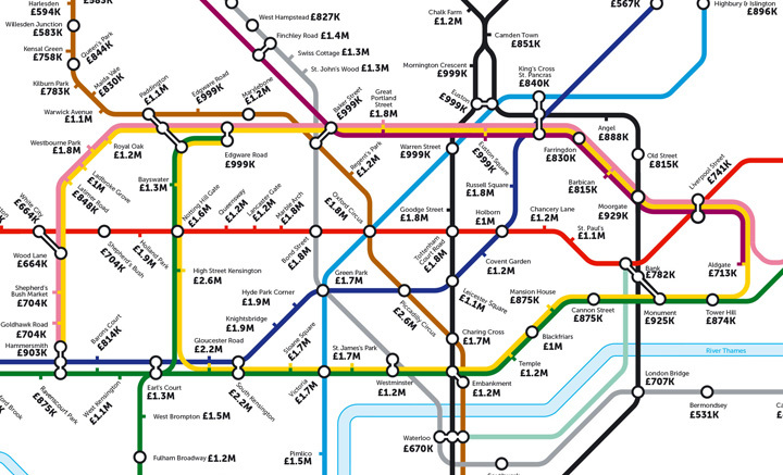 Where can you find a map of the London Tube Station?