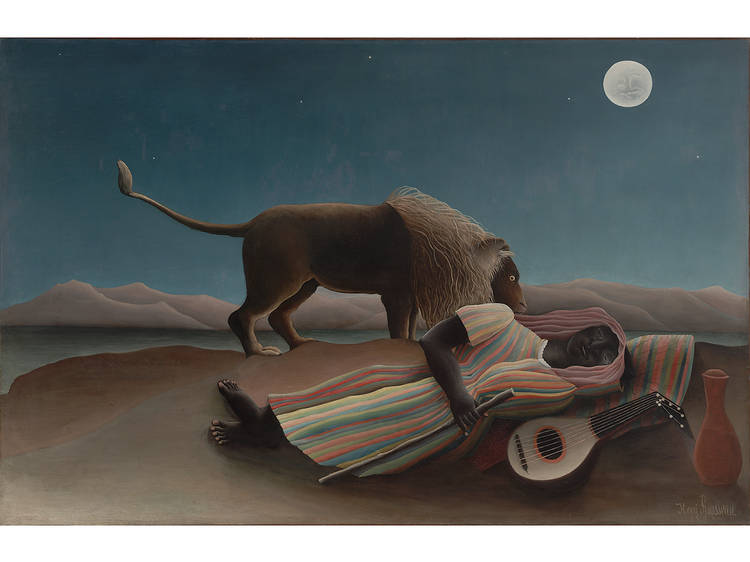 Henri Rousseau, The Sleeping Gypsy (1897)