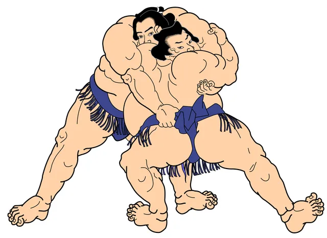 Sumo wrestlers