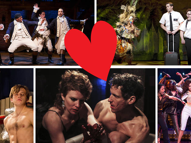 Broadway Date Night Collage Broadway Date Night
