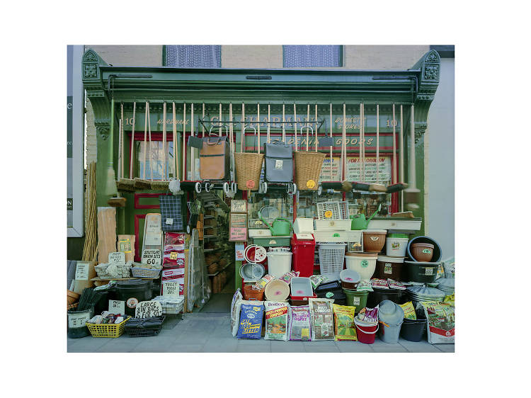 Jim Dow: 'Façade of Chapman’s Hardware, Islington, London' 1993. © Courtesy of the Artist