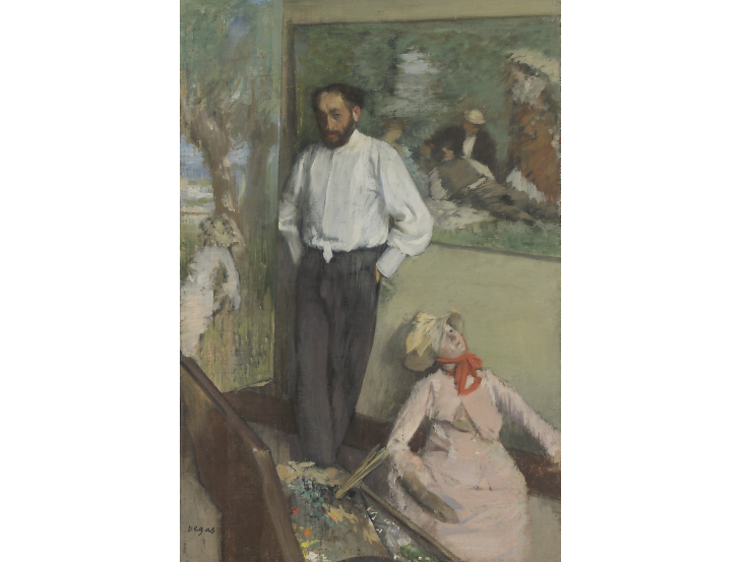 'Retrat de Henri Michel-Levy', de Degas