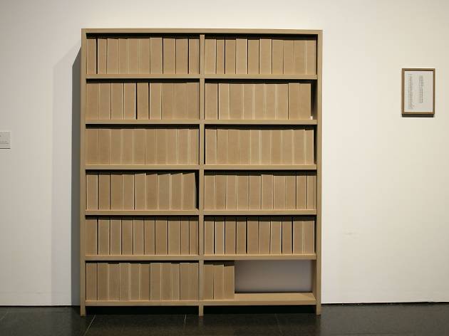 Enciclopedia, d'Ignasi Aballí (1994) Enciclopedia, d'Ignasi Aballí (1994)