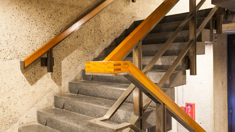 Staircase handrails