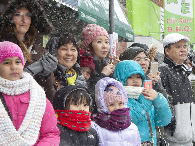 The Chinatown Lunar New Year Parade capped off a week of celebrations, February 14, 2016.