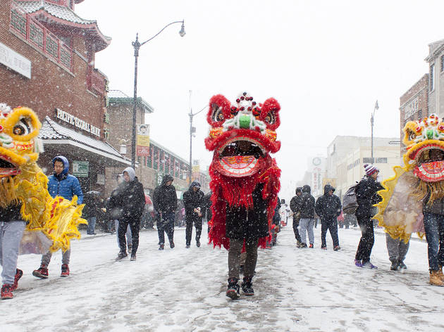 The Chinatown Lunar New Year Parade capped off a week of celebrations, February 14, 2016.