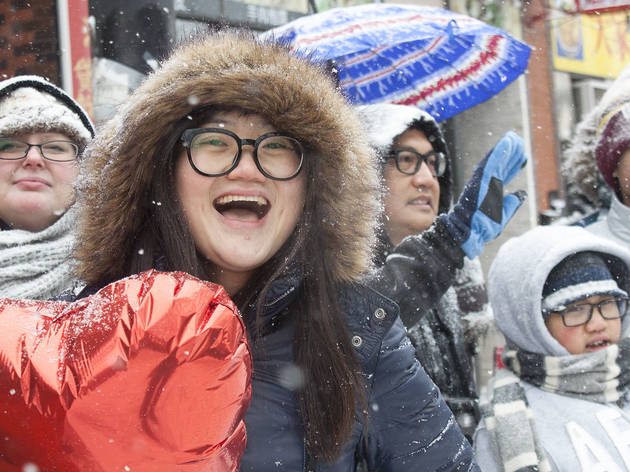 The Chinatown Lunar New Year Parade capped off a week of celebrations, February 14, 2016.
