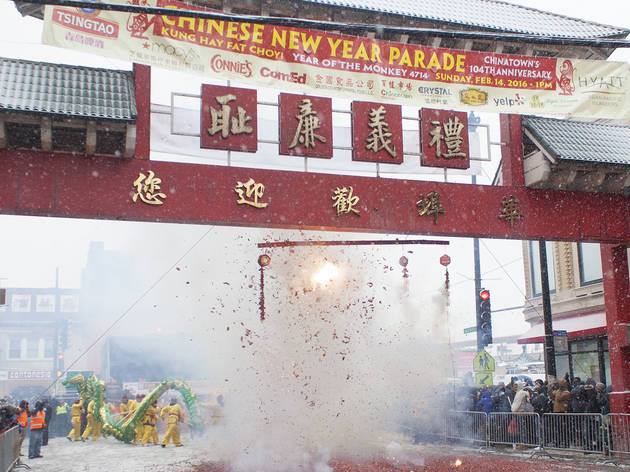 The Chinatown Lunar New Year Parade capped off a week of celebrations, February 14, 2016.