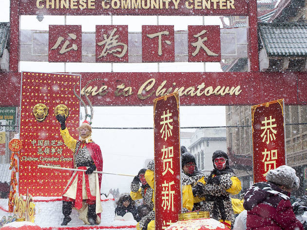 The Chinatown Lunar New Year Parade capped off a week of celebrations, February 14, 2016.