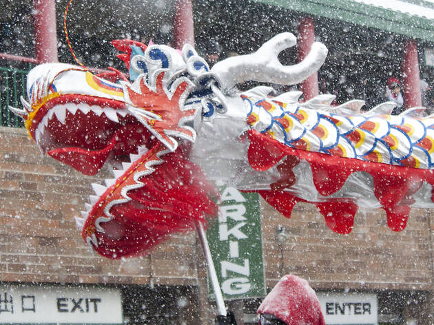 The Chinatown Lunar New Year Parade capped off a week of celebrations, February 14, 2016.