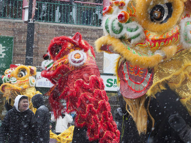 The Chinatown Lunar New Year Parade capped off a week of celebrations, February 14, 2016.