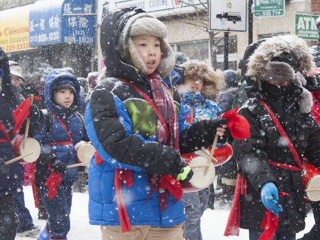 The Chinatown Lunar New Year Parade capped off a week of celebrations, February 14, 2016.
