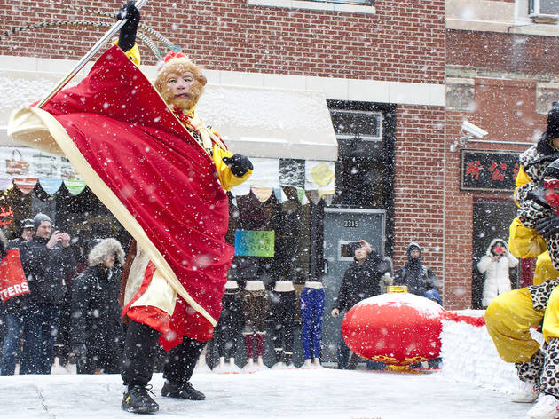 The Chinatown Lunar New Year Parade capped off a week of celebrations, February 14, 2016.