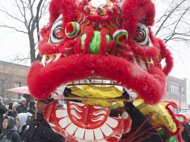 The Chinatown Lunar New Year Parade capped off a week of celebrations, February 14, 2016.