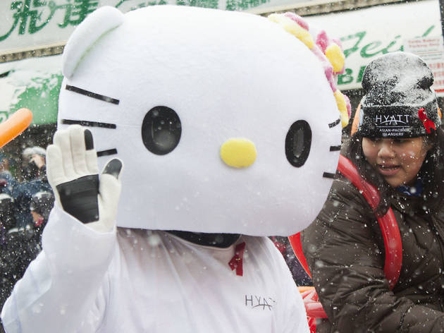 The Chinatown Lunar New Year Parade capped off a week of celebrations, February 14, 2016.
