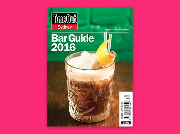 Time Out Sydney Bar Guide cover Time Out Sydney Bar Guide cover