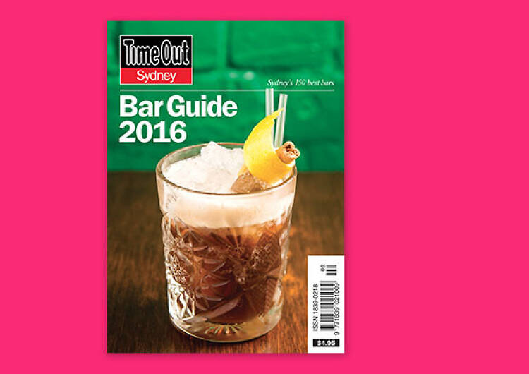 Time Out Sydney Bar Guide cover