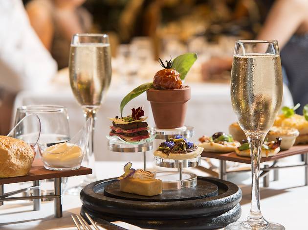 High tea at the NGV Tea Room High tea at the NGV Tea Room
