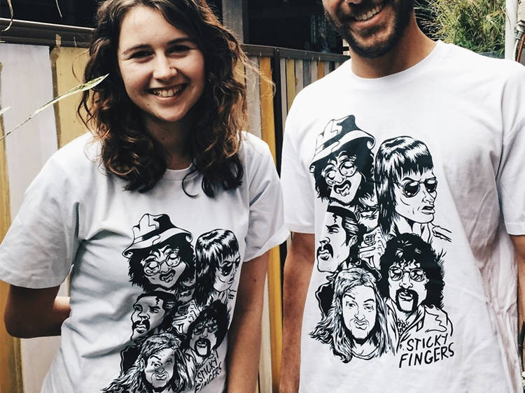 Sticky Fingers tshirts