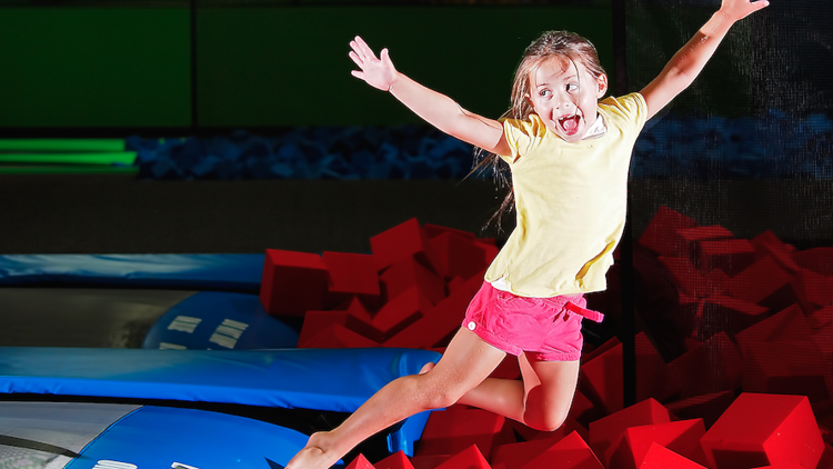 Trampoline park spots