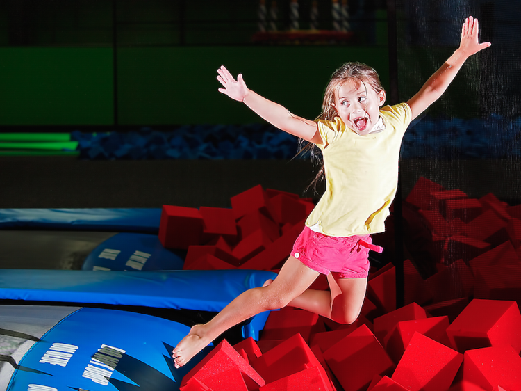 Trampoline park spots