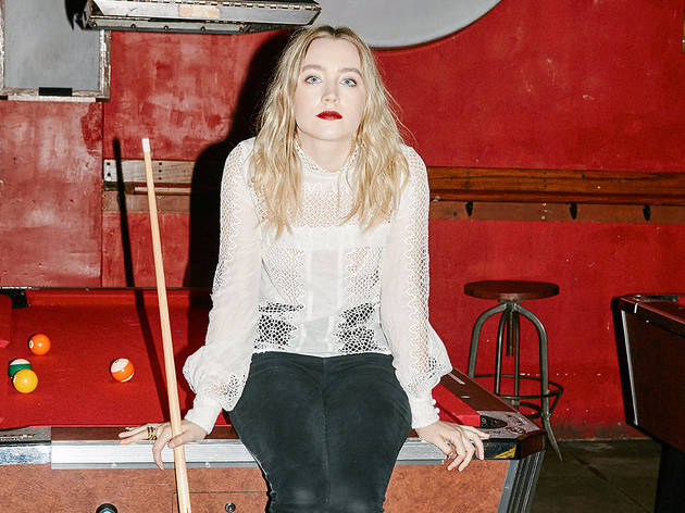 Behind-the-scenes Saoirse Ronan photos from our interview