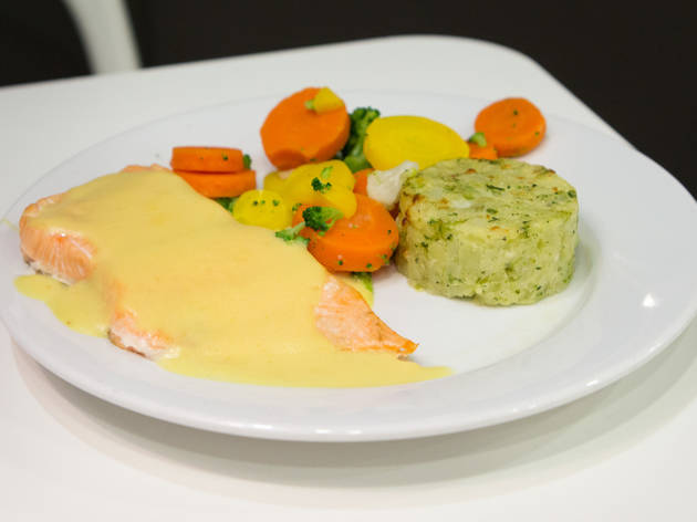 Salmon fillet at IKEA Burbank