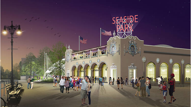 The Amphitheater at Coney Island Boardwalk