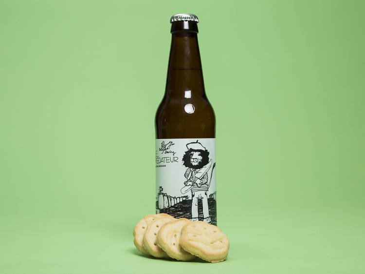 Trefoils with Off Color Brewing's Le Prédateur