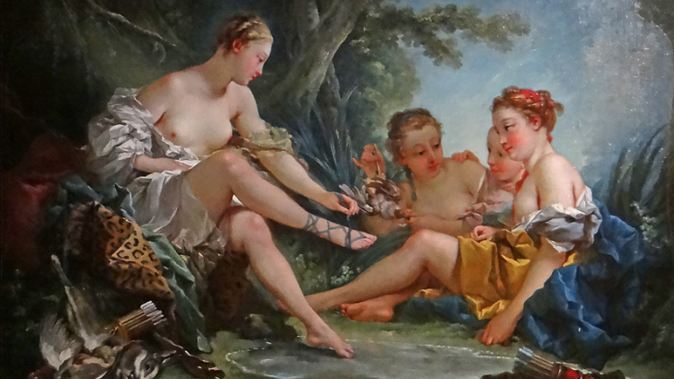 François Boucher • Le repos des Nymphes