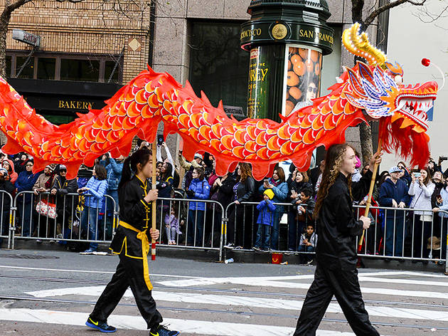 Chinese New Year Parade in San Francisco