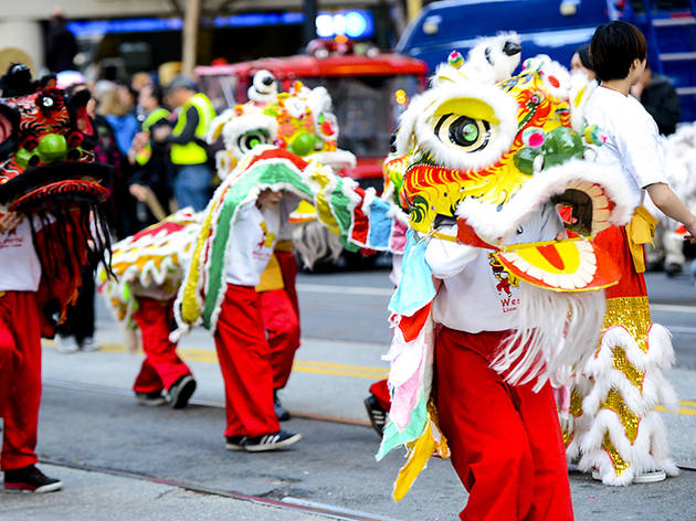 Chinese New Year Parade in San Francisco