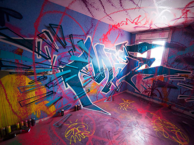 Street art maison Street art maison