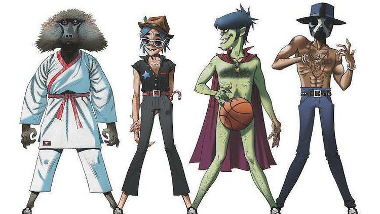 Gorillaz & Damon Albarn