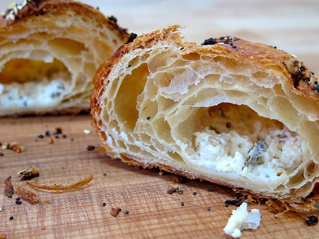 Everything croissant at Neighbor Bakehouse, San Francisco, and Superba Food + Bread, Los Angeles Everything croissant at Neighbor Bakehouse, San Francisco, and Superba Food + Bread, Los Angeles